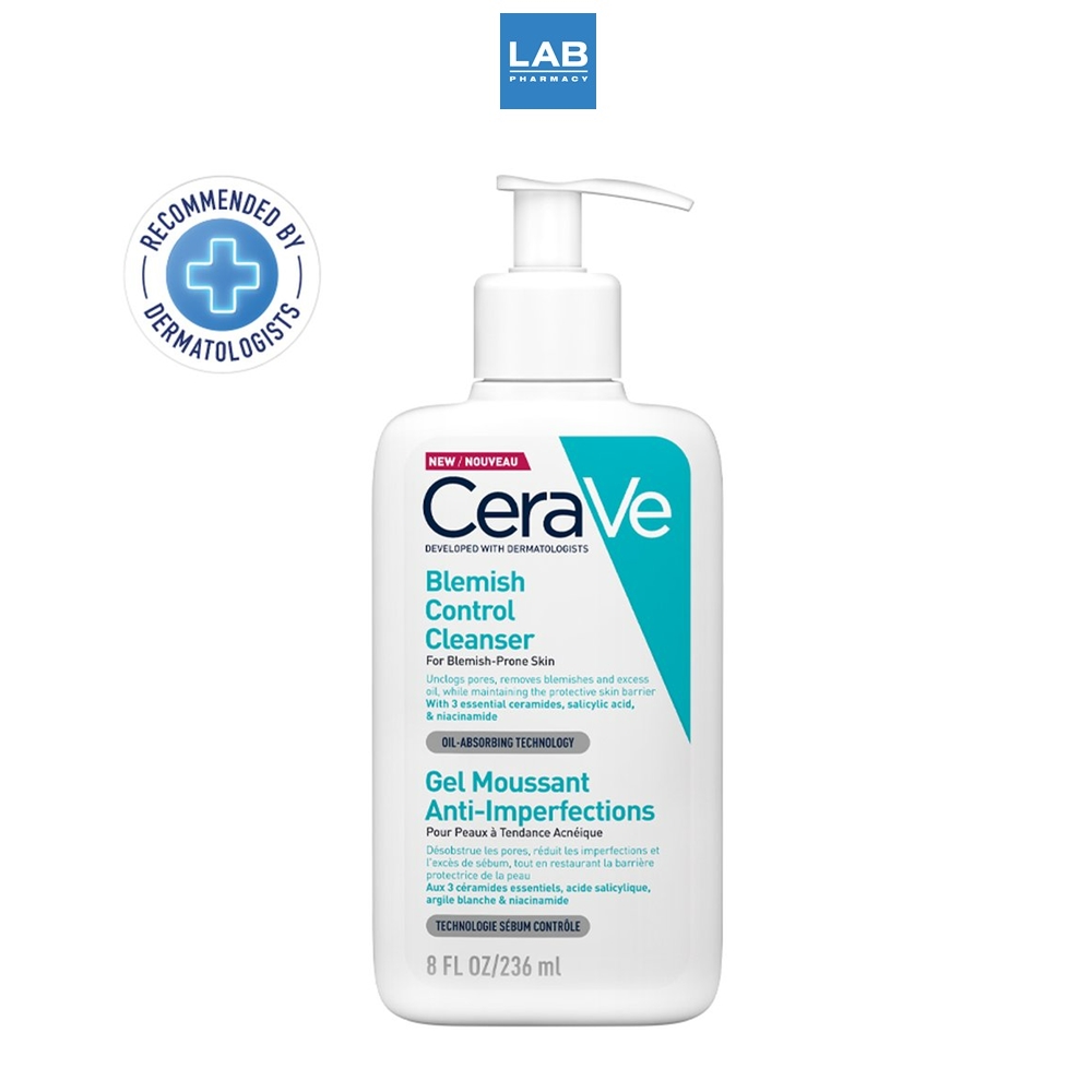 CERAVE Blemish Control Cleanser 236 ml. เซราวี เบลมมิช คอนโทรล คลีน